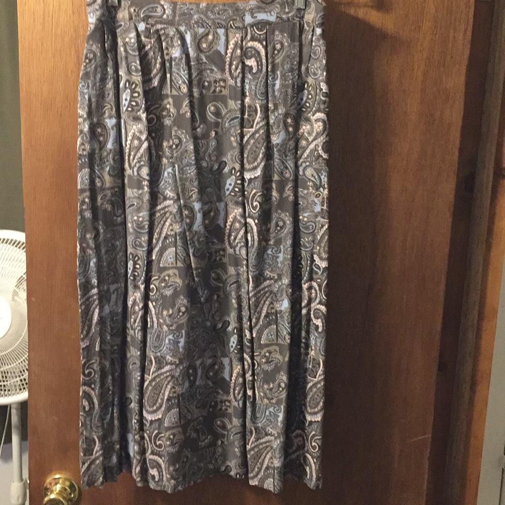 Paisley skirt